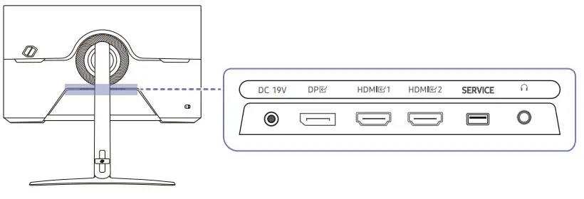 SAMSUNG S27CG51 Odyssey G5 Gaming Monitor - fig 22