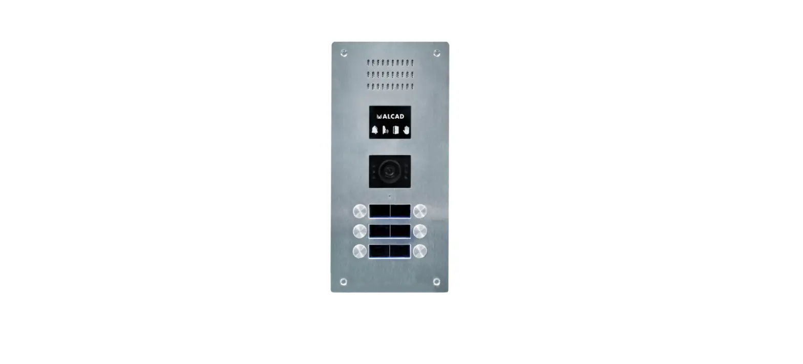 Alcad Tcb-074 2 Wire Videodoor Entry System User Manual