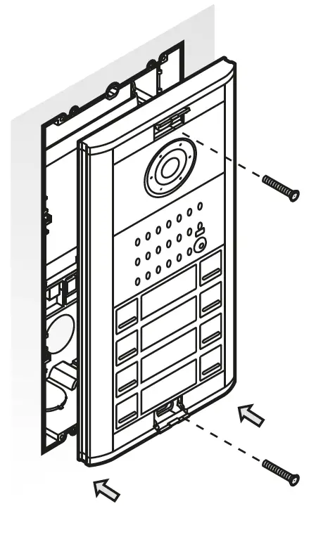 ALCAD TCB-074 2 Wire Videodoor Entry System 25