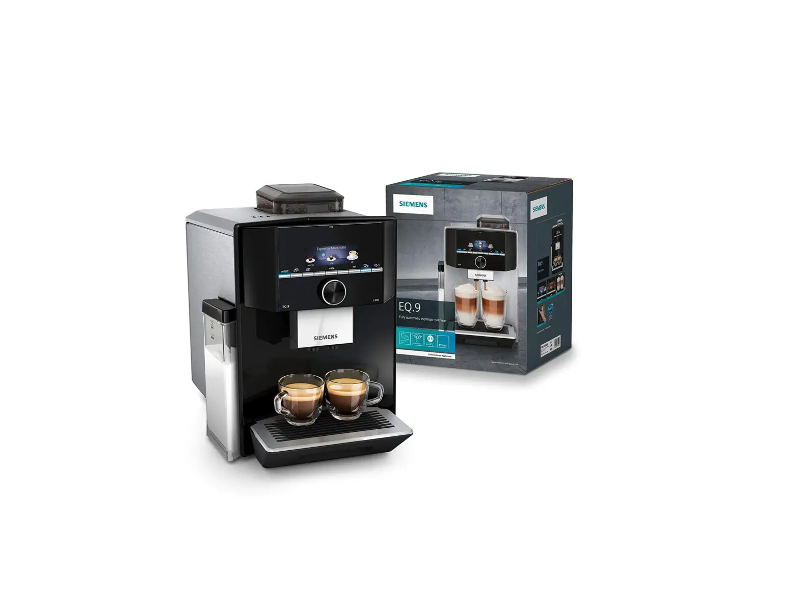 Siemens Eq.9 S300 Fully Automatic Espresso Machine Instruction Manual
