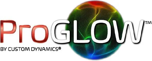 Custom Dynamics PG-7-14-B ProGlow 7 LED Headlight logo