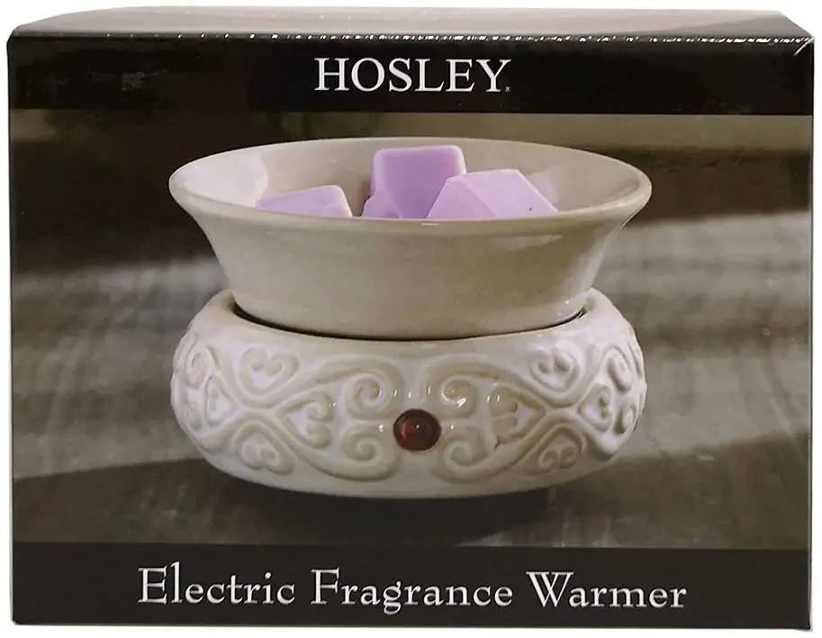 Hosley-H50381WD-Cream-Ceramic-Electric-Wax-Warmer-fig-1