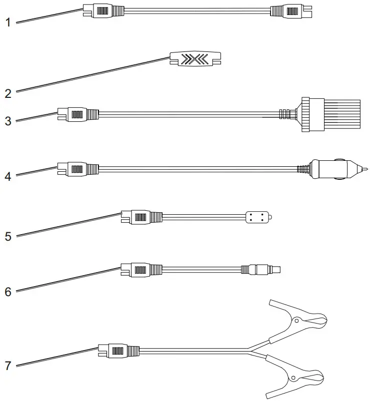 THUNDERBOLT SOLAR 59171 Solar Power Connection Cable Kit - Diagram