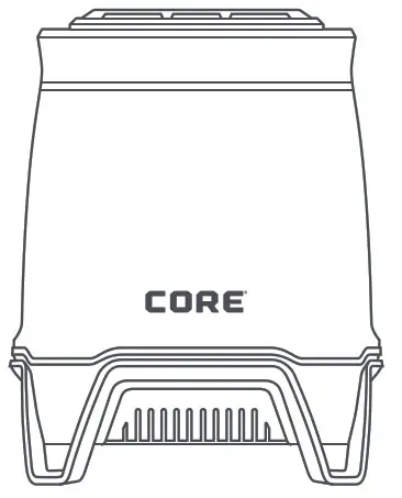 Core Equipment 40078 Rechargeable Bluetooth Speaker Lantern