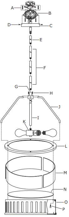 CRYSTORAMA KEN-8303-BF Kendal Three Light Pendant-FIG4