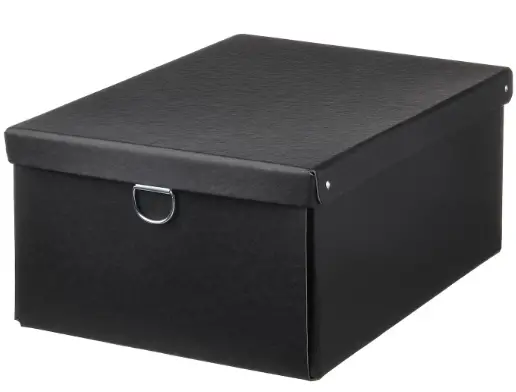 IKEA 805.181.69 NIMM Storage Box with Lid-PRODUCT