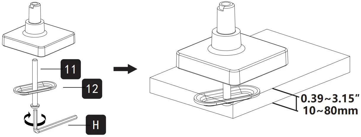 Grommet Base Installation