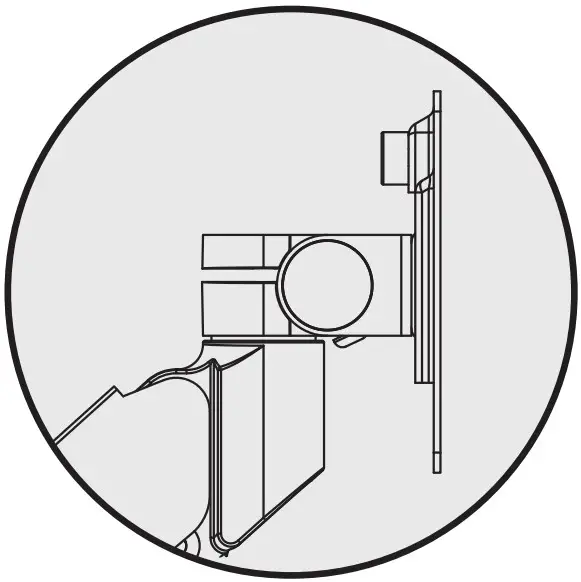 Adjust monitor tilting angle