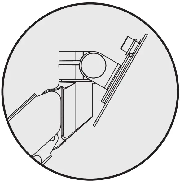 Adjust monitor tilting angle