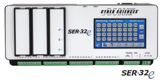 CYBER SCIENCES CyTime SER 32e Option Module - cover