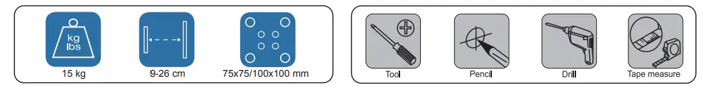 Neomounts-by-Newstar-FPMA-W822-TV-Monitor-Wall-Mount-Fig-2