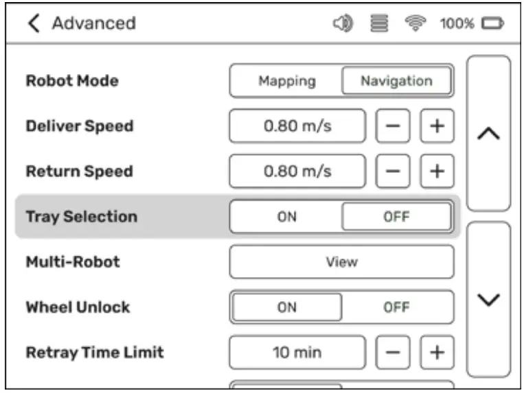 BEARROBOTICS Servi Plus Ultimate Hospitality Food Service Delivery Robot - Battery Level 1