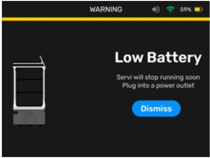 BEARROBOTICS Servi Plus Ultimate Hospitality Food Service Delivery Robot - Screen 3