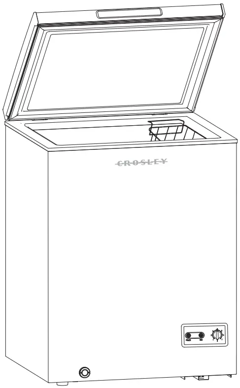 CROSLEY AFX07UW Chest Freezer