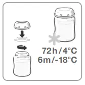 NUK BP7 First Choice Plus Electric Breast Pump - sterilising 10