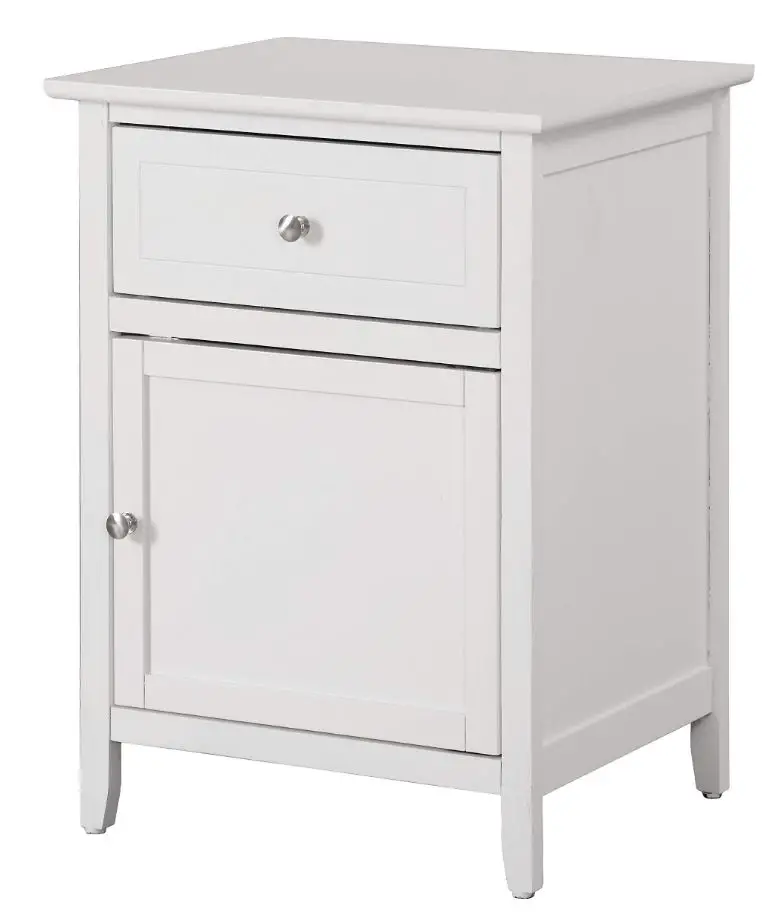 ModernLuxe WF297938AAM Wooden Nightstand-product