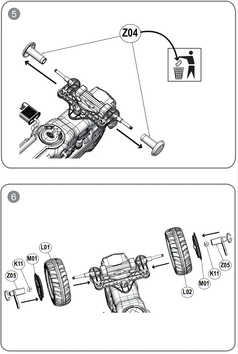 2052L Tractor Falk with Trailer - Figer6