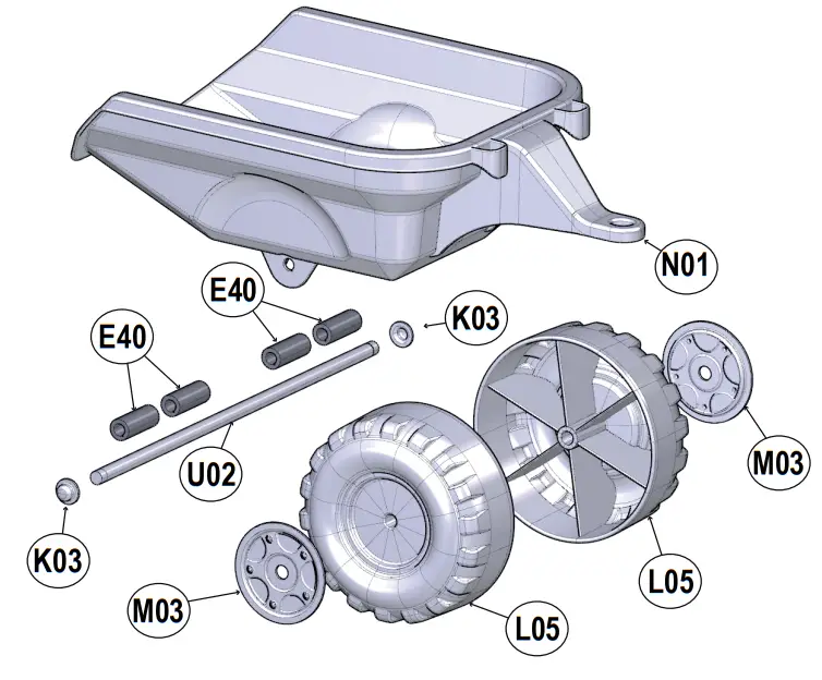 2052L Tractor Falk with Trailer - Figer9