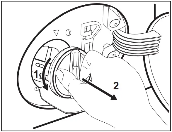 AEG LR76CUC16 Washing Machine - anti-clockwise