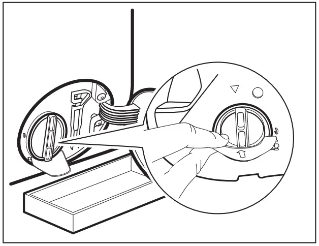 AEG LR76CUC16 Washing Machine - chute downwards