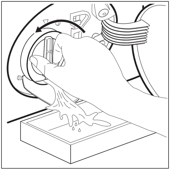 AEG LR76CUC16 Washing Machine - clockwise direction