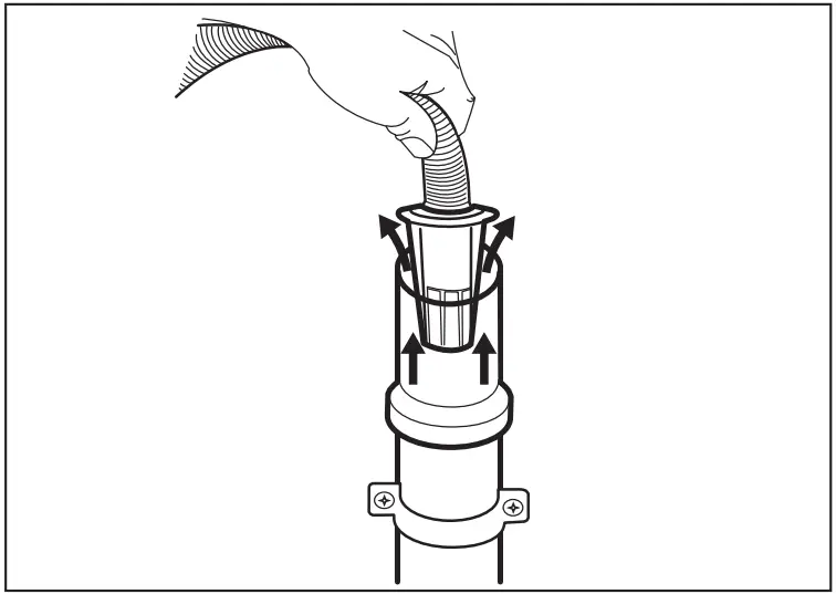 AEG LR76CUC16 Washing Machine - drain hose
