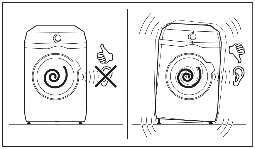 AEG LR76CUC16 Washing Machine - stacked