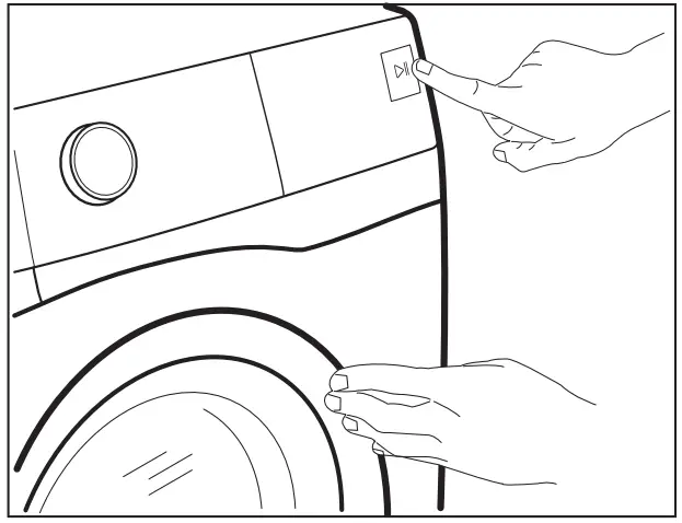 AEG LR76CUC16 Washing Machine - stops flashing