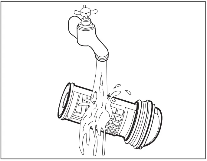 AEG LR76CUC16 Washing Machine - water tap 1