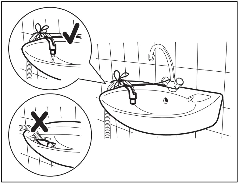 AEG LR76CUC16 Washing Machine - water tap