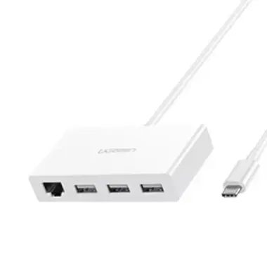 Ugreen 40382 Type C To 3 Usb 3.0 Hub+ethernet Converter User Manual