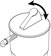 SERVER 07973 Ketchup Pump, Container C4