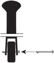 SERVER 07973 Ketchup Pump, Container C6