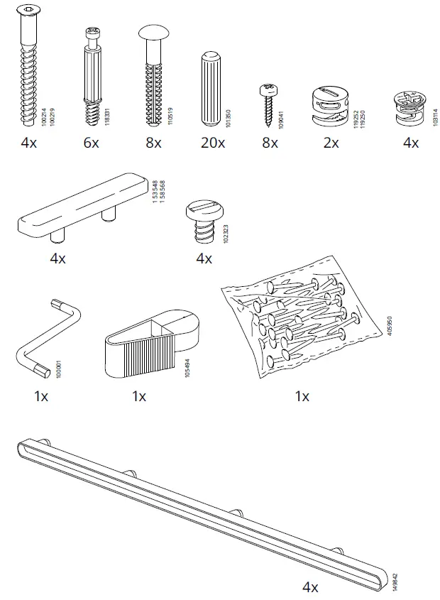 IKEA KULLEN 35x49cm Chest of 2 Drawers 2