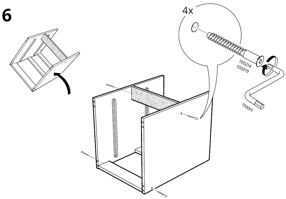 IKEA KULLEN 35x49cm Chest of 2 Drawers 4