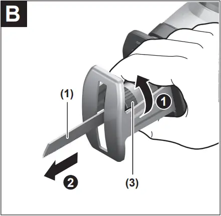 BOSCH GSA 18V-LI - Fig. B