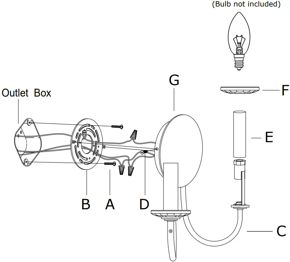 CRYSTORAMA DEL 90802 MK Delilah 2 Light Wall Mount Chandelier - Part Number