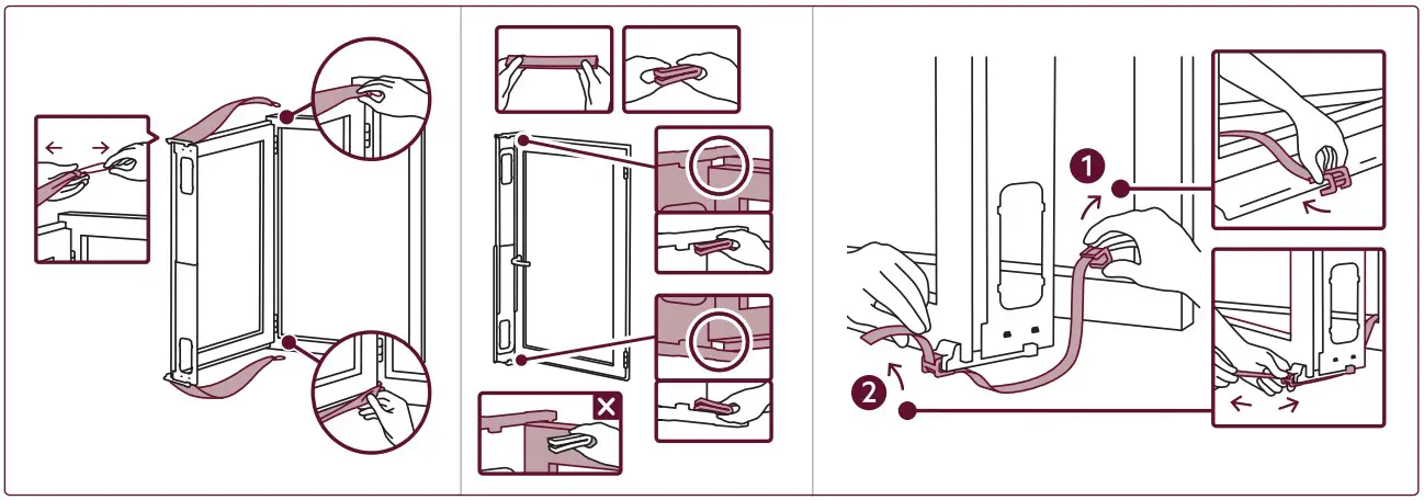 Inward hinged window