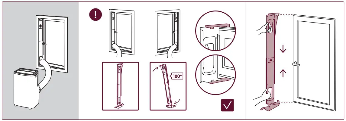 Outward hinged window