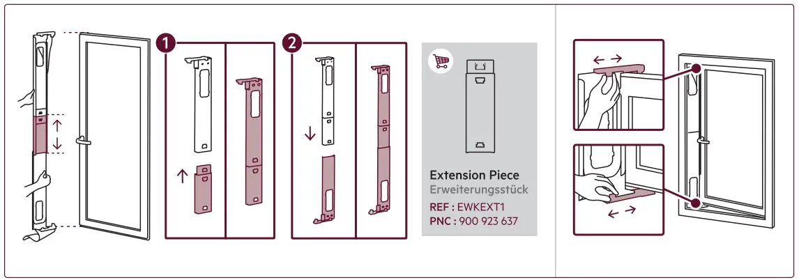Outward hinged window
