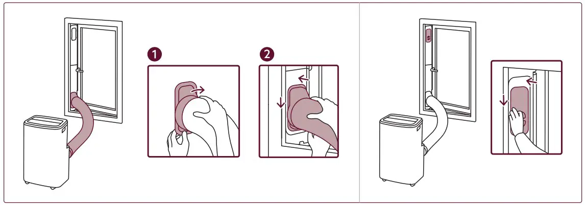 Outward hinged window