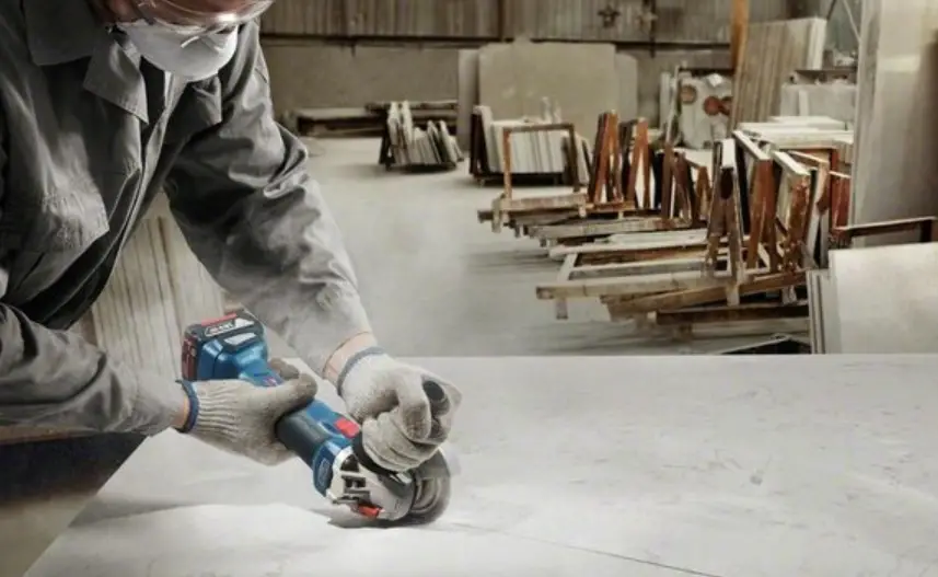 Bosch Gws 18v-10 P Professional Cordless Angle Grinder Instruction Manual