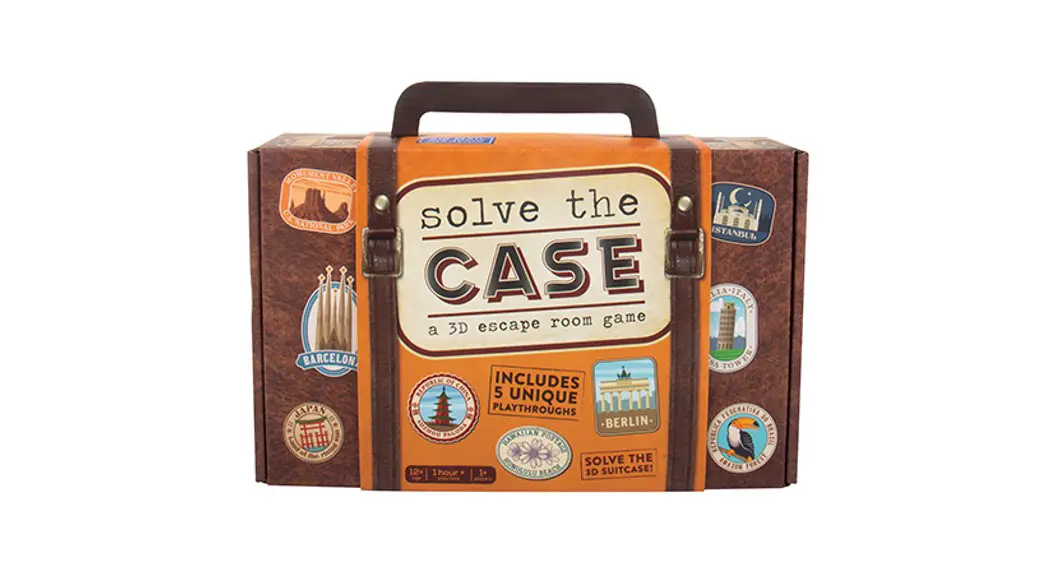 Fizz Creations Solve The Case 3d Escape Room Game Instruction Manual