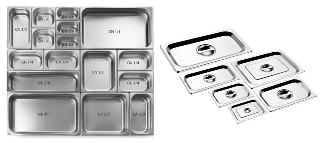 inox-bazis 9090 GN Containers and GN Lids