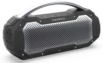 trendwoo tws portable outdoor waterproof bluetooth speaker - cover