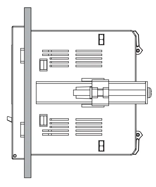 Flush mounting installation