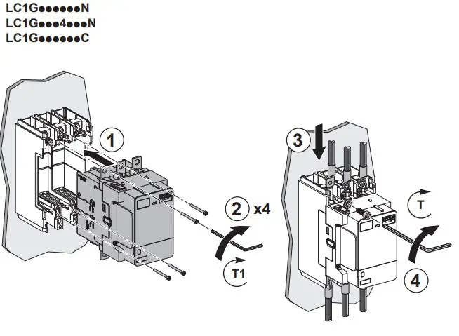 Schneider Electric LA9G3pA TeSys Giga Contactors - FIg 13