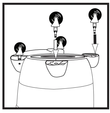 shop vac QPL 92 14RT Deluxe Wet Dry Vacuum Cleaner - Apply pressure