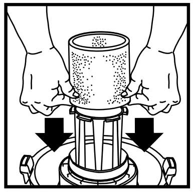 shop vac QPL 92 14RT Deluxe Wet Dry Vacuum Cleaner - excess debris