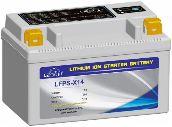 LEOCH LFPS-X14 Starter Batteries for Motorcycles A3